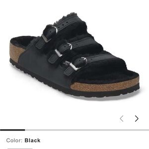 Birkenstock Florida shearling Sz 38 (7)